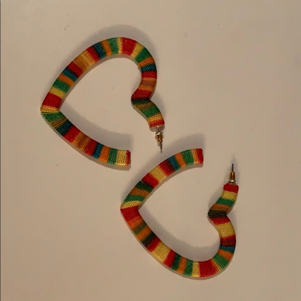 Heart earrings